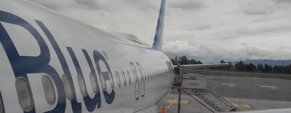 Review Of JetBlue Airways Flight From Bogota To F Lauderdale In Economy