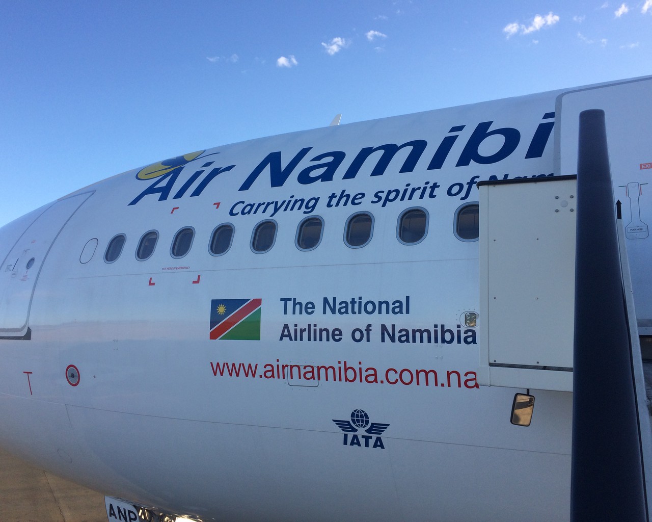 Avis Du Vol Air Namibia Windhoek Johannesburg En Economique