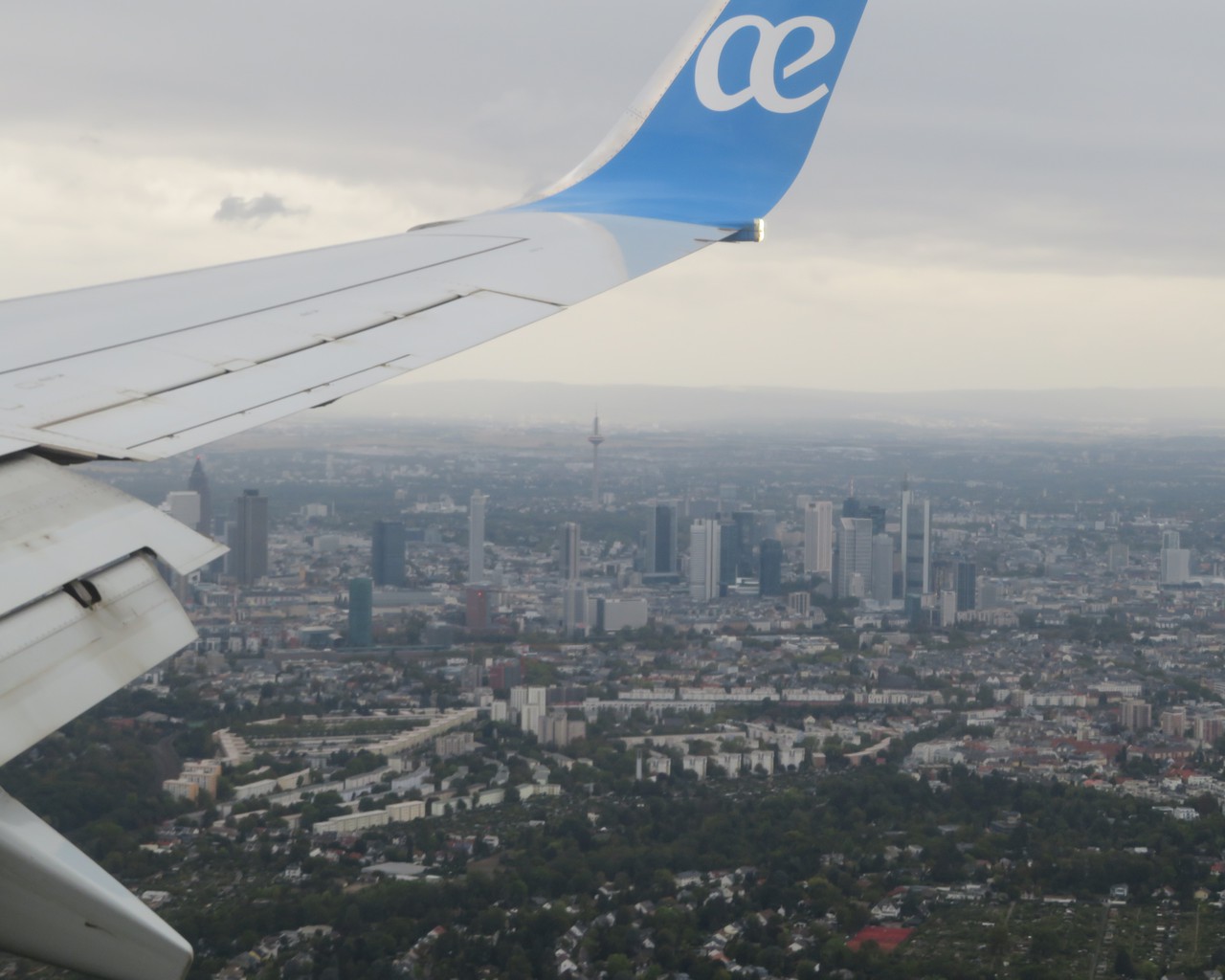 Review Of Air Europa Flight From Madrid To Frankfurt In Economy