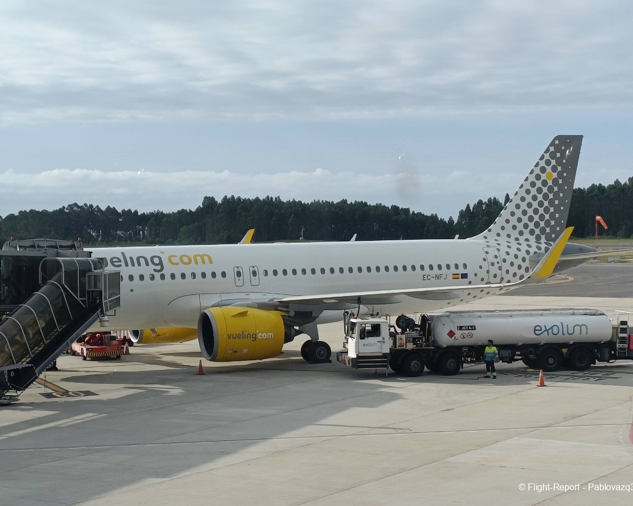 Review Of Vueling Airlines Flight From Asturias To Lanzarote Island In