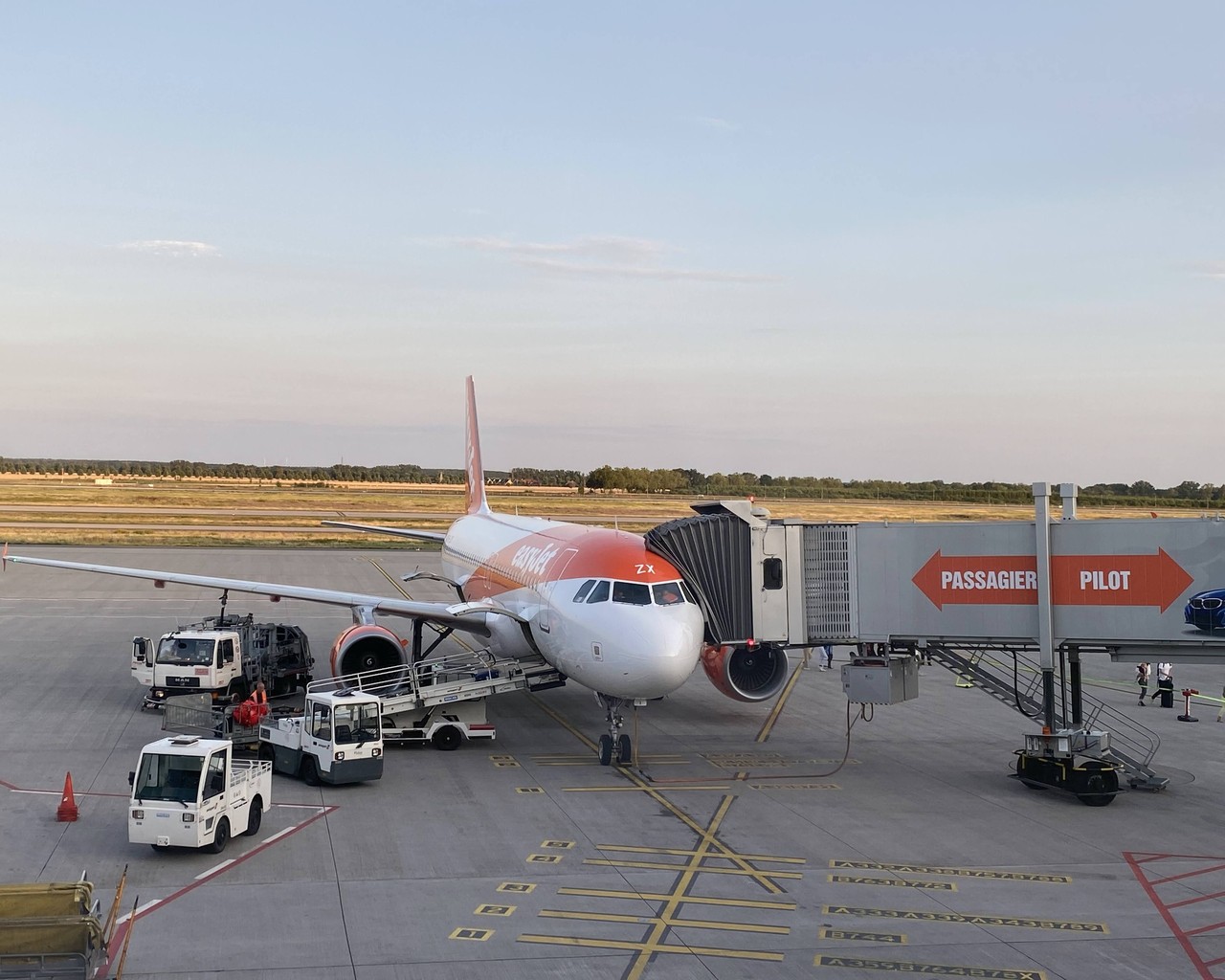 Avis du vol easyJet Berlin Mulhouse Bâle en Economique