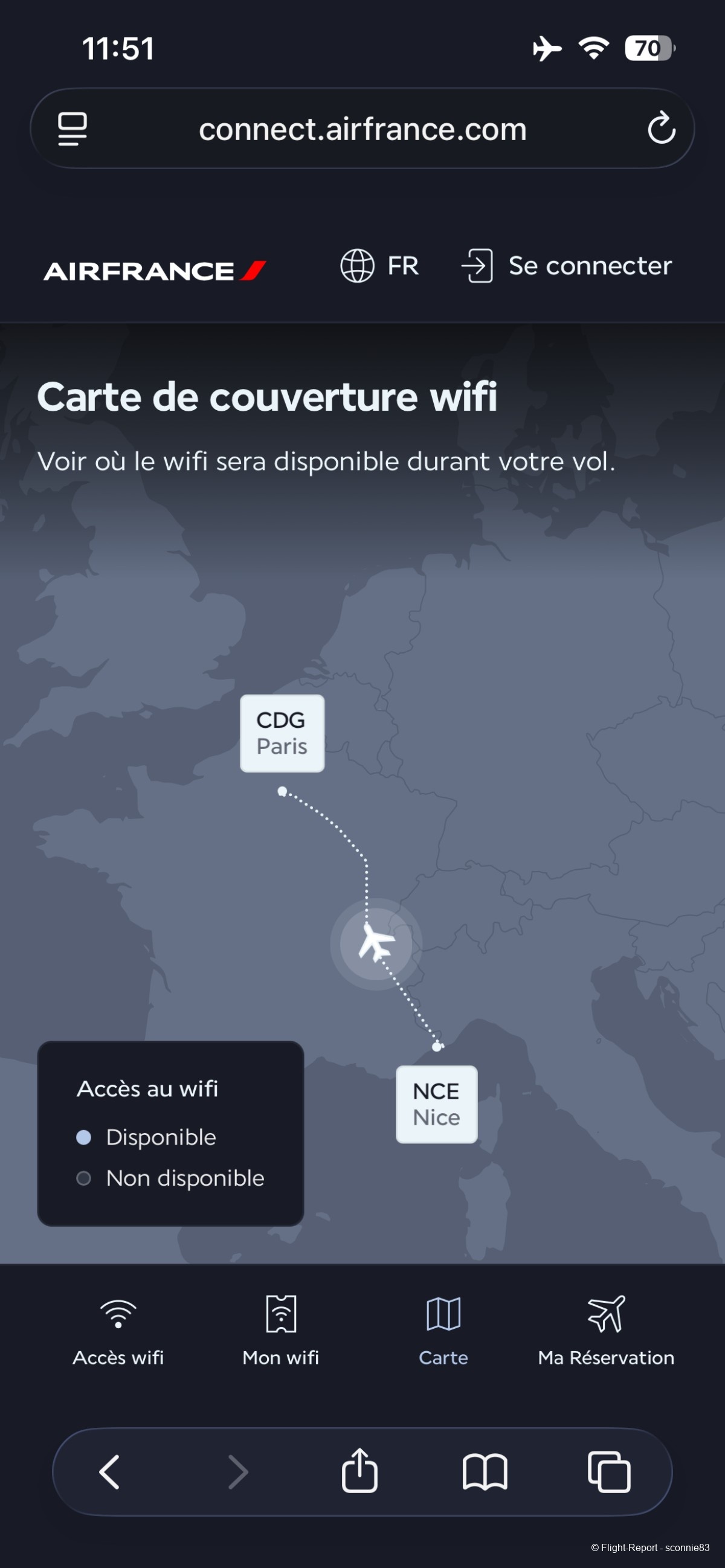 Air France Nice → Paris