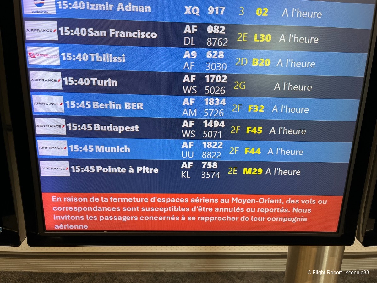 Air France Nice → Paris