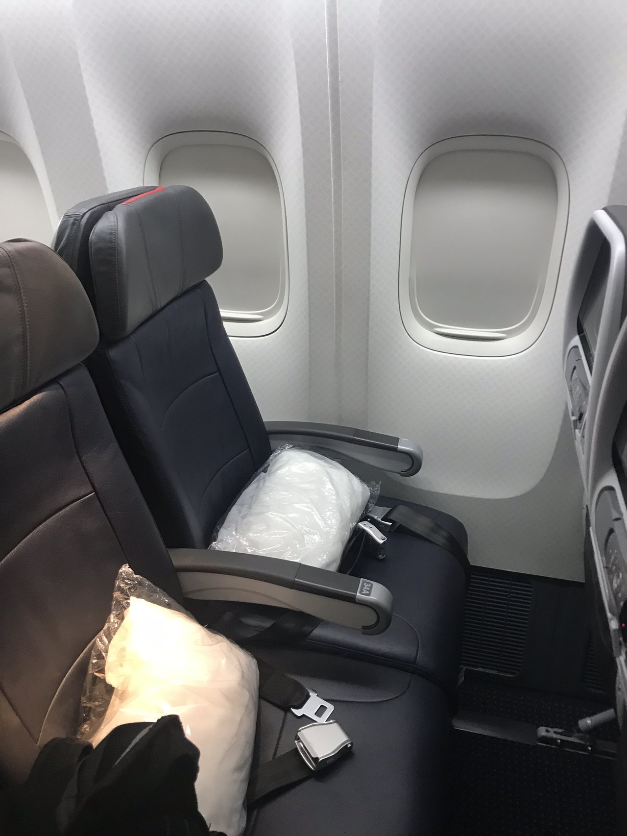 Review of American Airlines flight from Raleigh to London in Economy