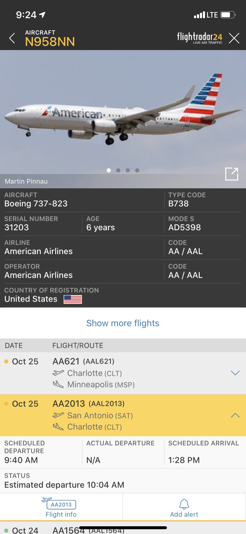 American Airlines  Flightradar24 Blog