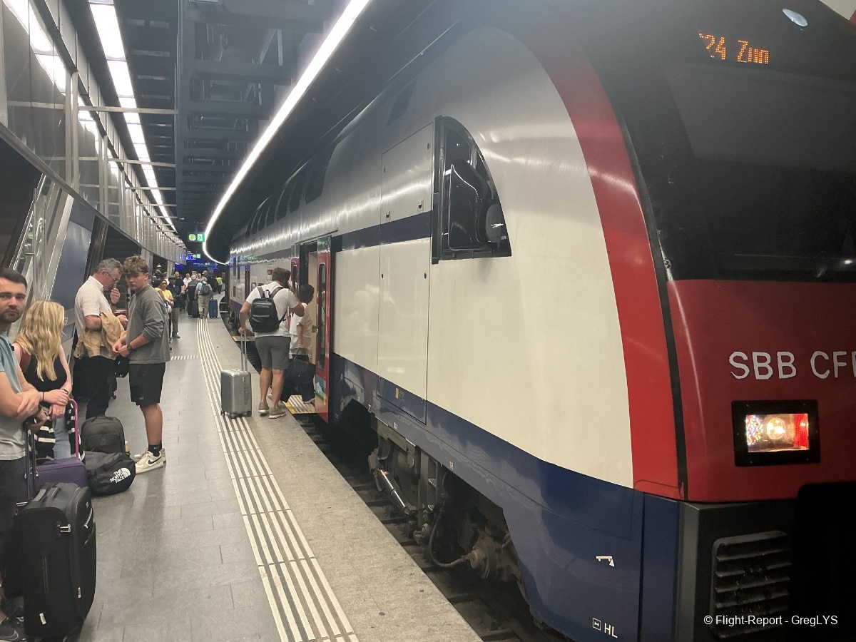 SWISS Zurich → Nice