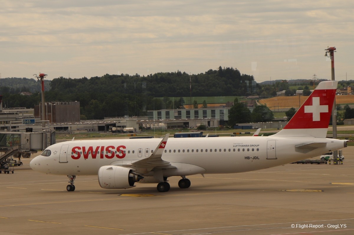 SWISS Zurich → Nice