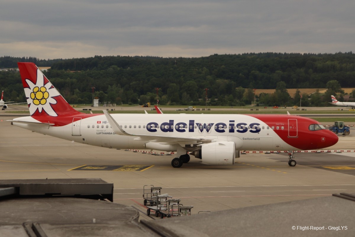 SWISS Zurich → Nice