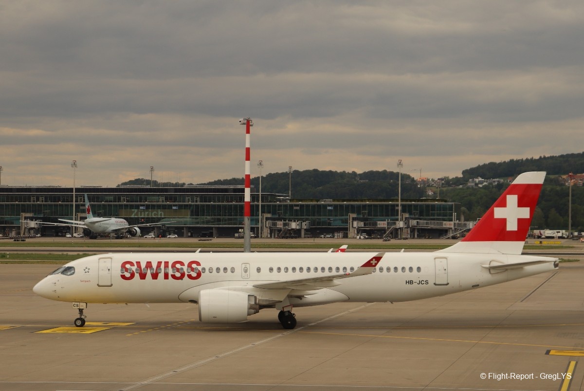 SWISS Zurich → Nice