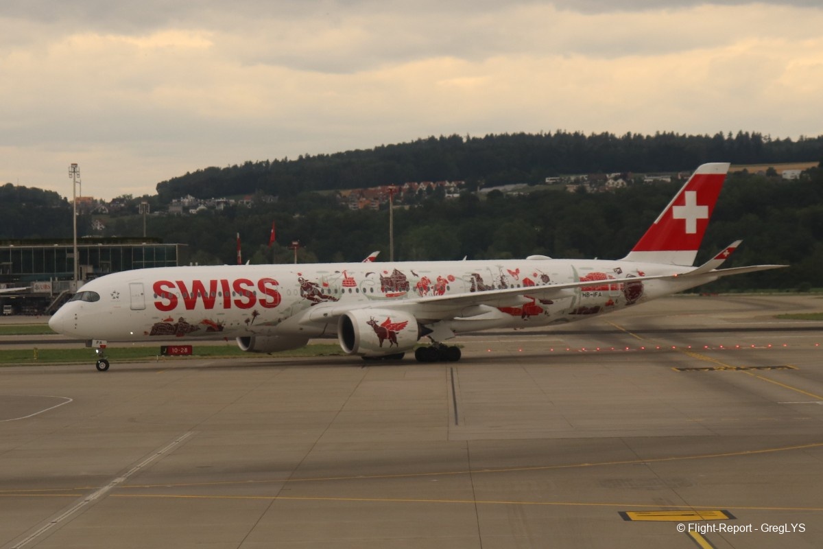 SWISS Zurich → Nice
