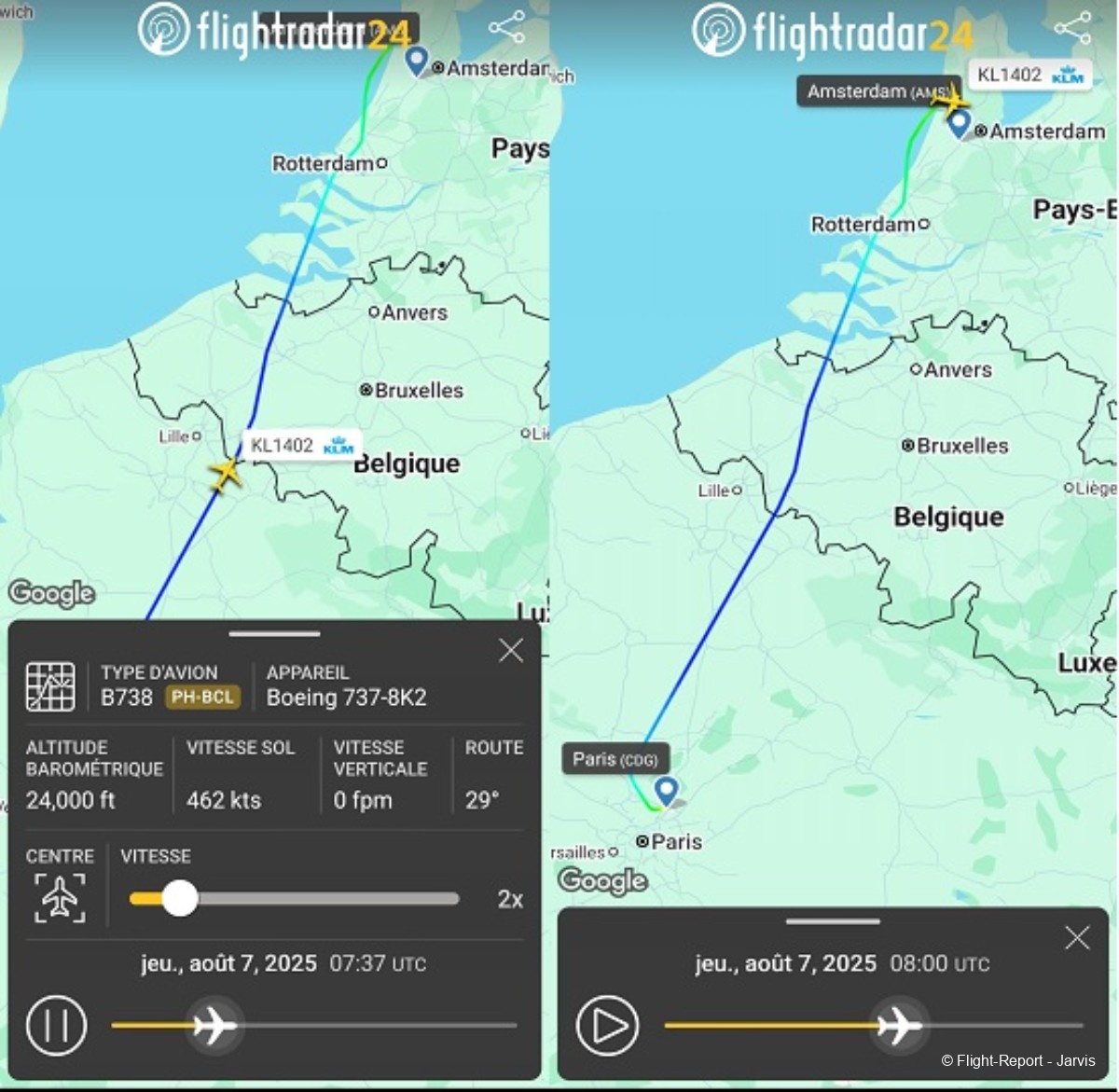 photo vol-fligth-radar