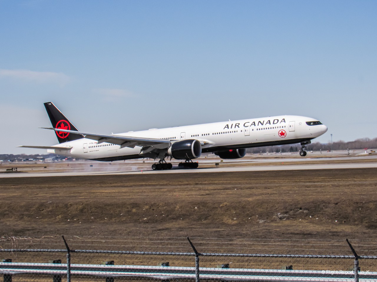 Review of Air Canada flight from Montreal to Frankfurt in Economy