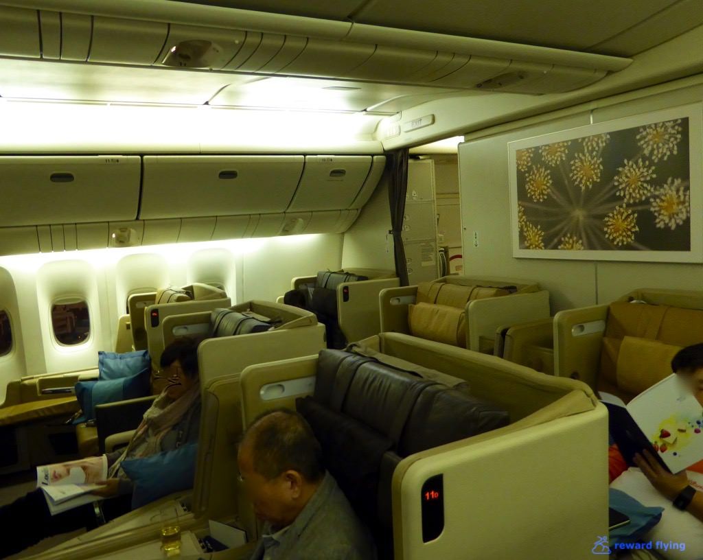 Review of Singapore Airlines flight from Singapore to Melbourne in Business