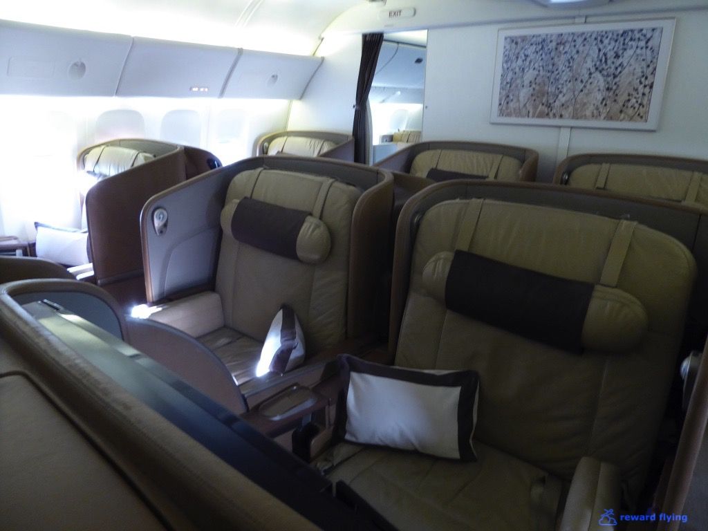 Review of Singapore Airlines flight from Sydney to Singapore in Business