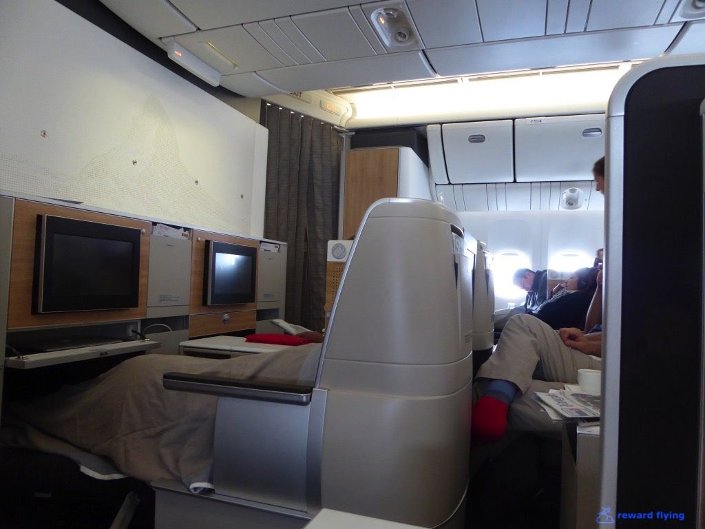 Review of SWISS flight from Bangkok to Zurich in Business