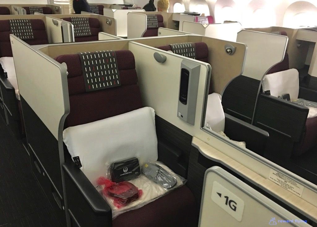 Review of Japan Airlines flight from Dallas/Fort Worth to Tokyo in Business