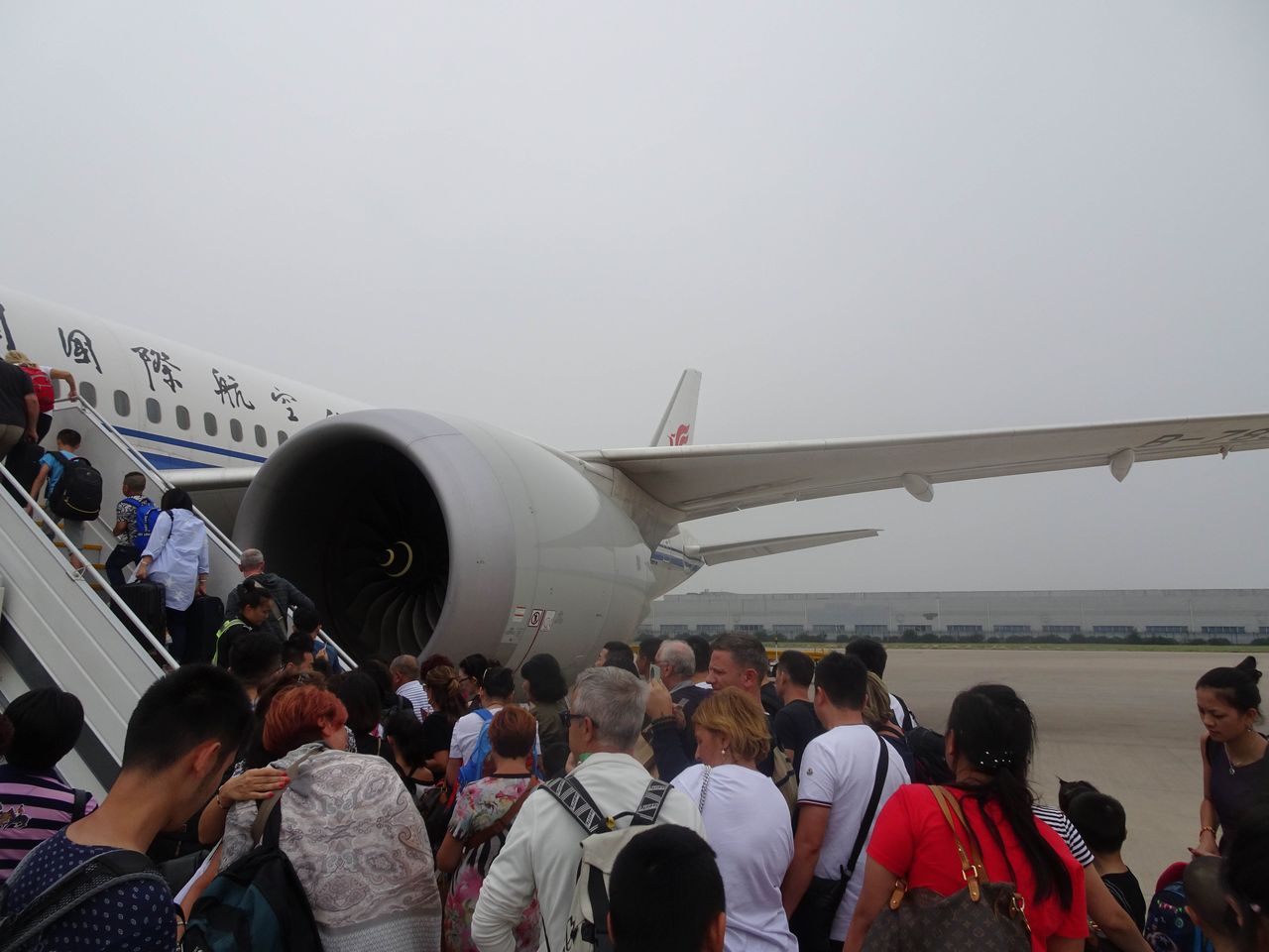 Review of Air China flight from Beijing to Rome in Economy