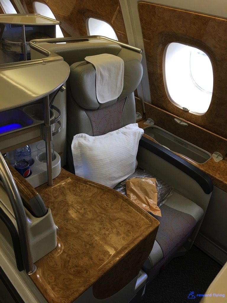 Review of Emirates flight from Auckland to Brisbane in Business