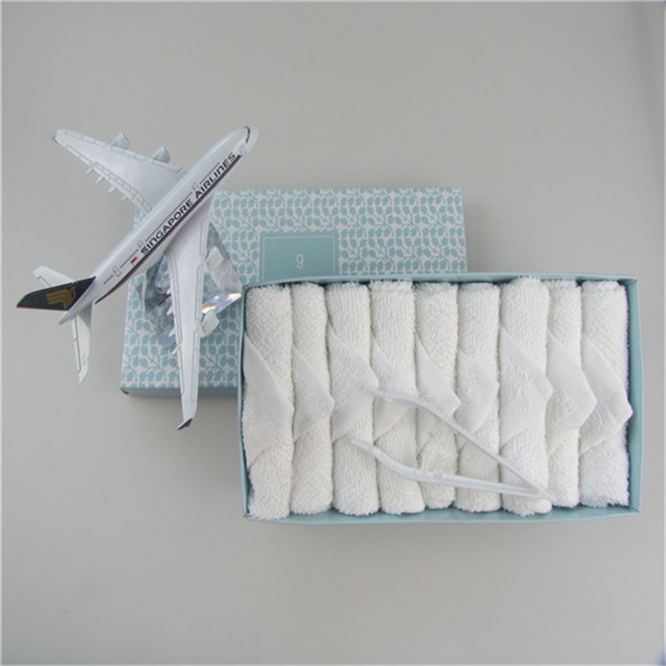 photo 100-cotton-disposable-airline-hot-towels
