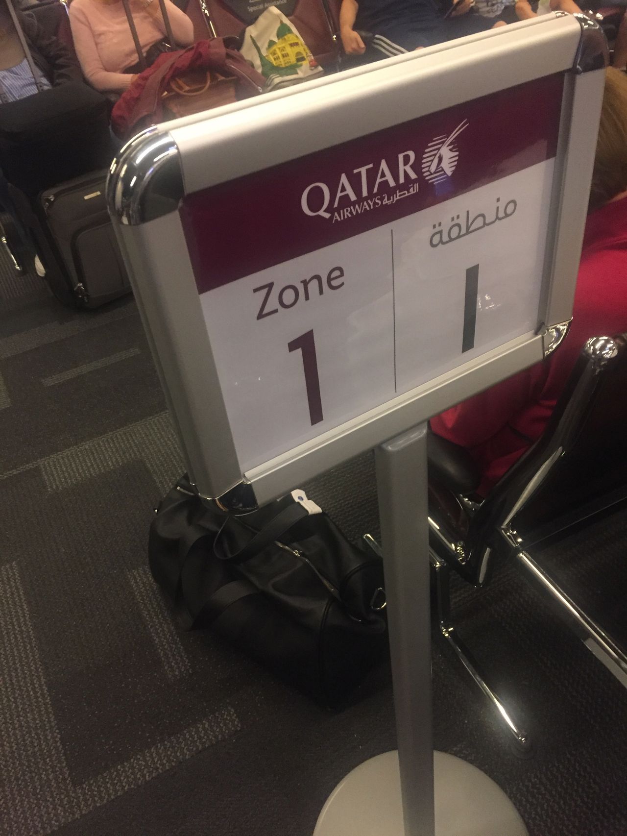 Review of Qatar Airways flight from Doha to Melbourne in Economy