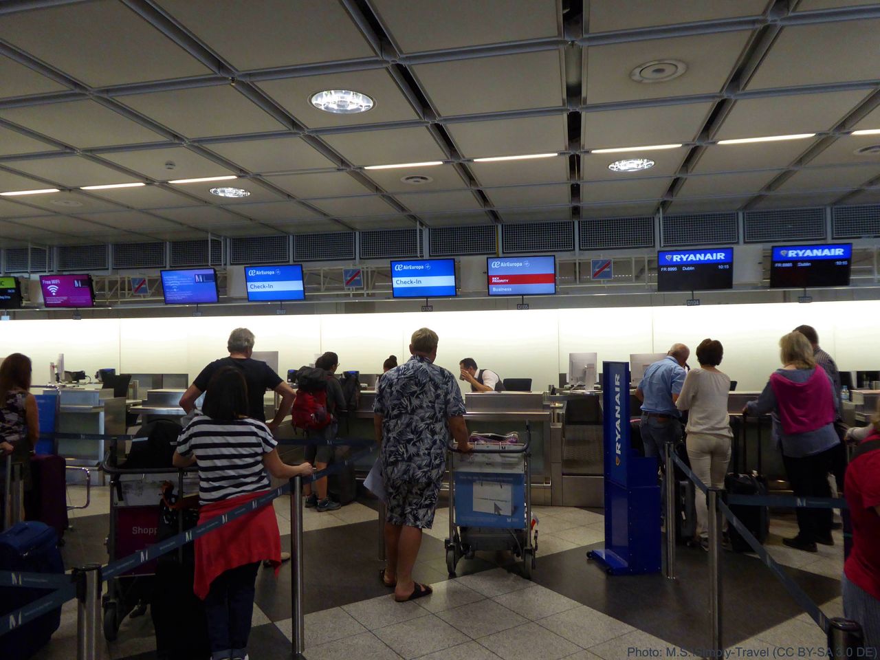 Review of Air Europa flight from Munich to Madrid