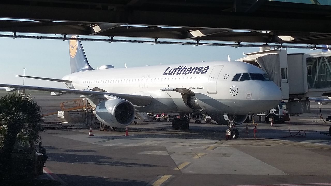 Review of Lufthansa flight from Nice to Frankfurt in Economy