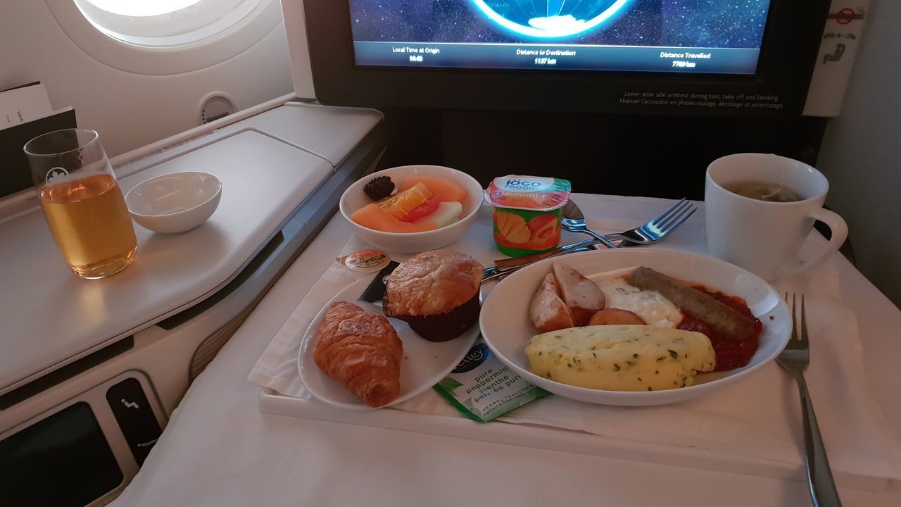 Review of Air Canada flight from Toronto to Santiago in Business