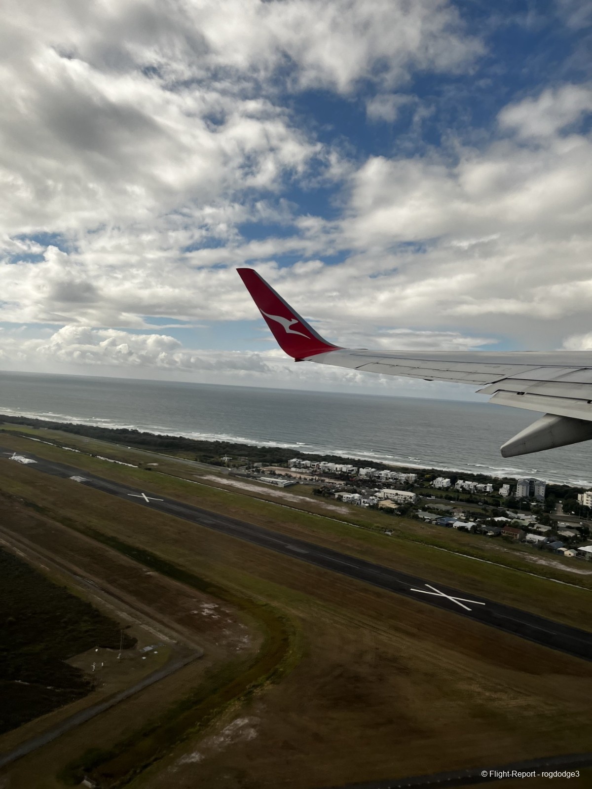 Qantas Maroochydore → Melbourne