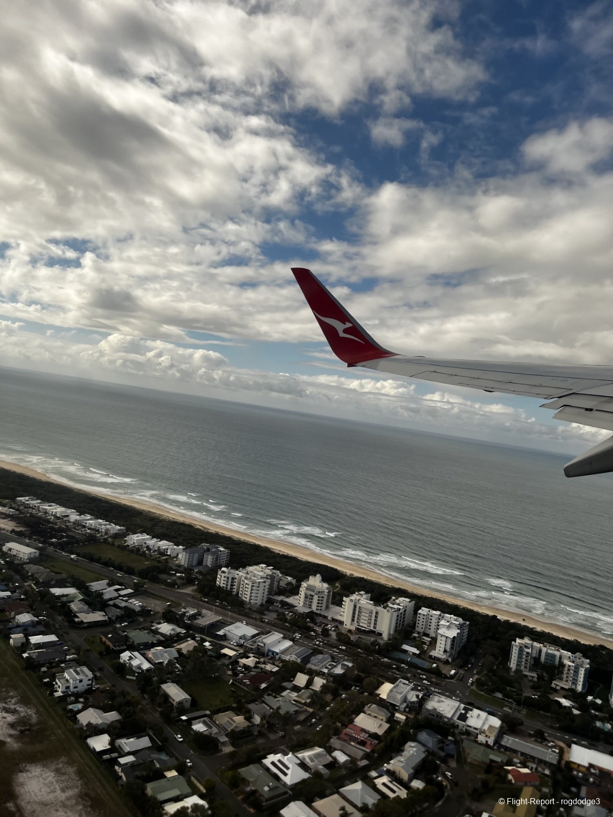 Qantas Maroochydore → Melbourne
