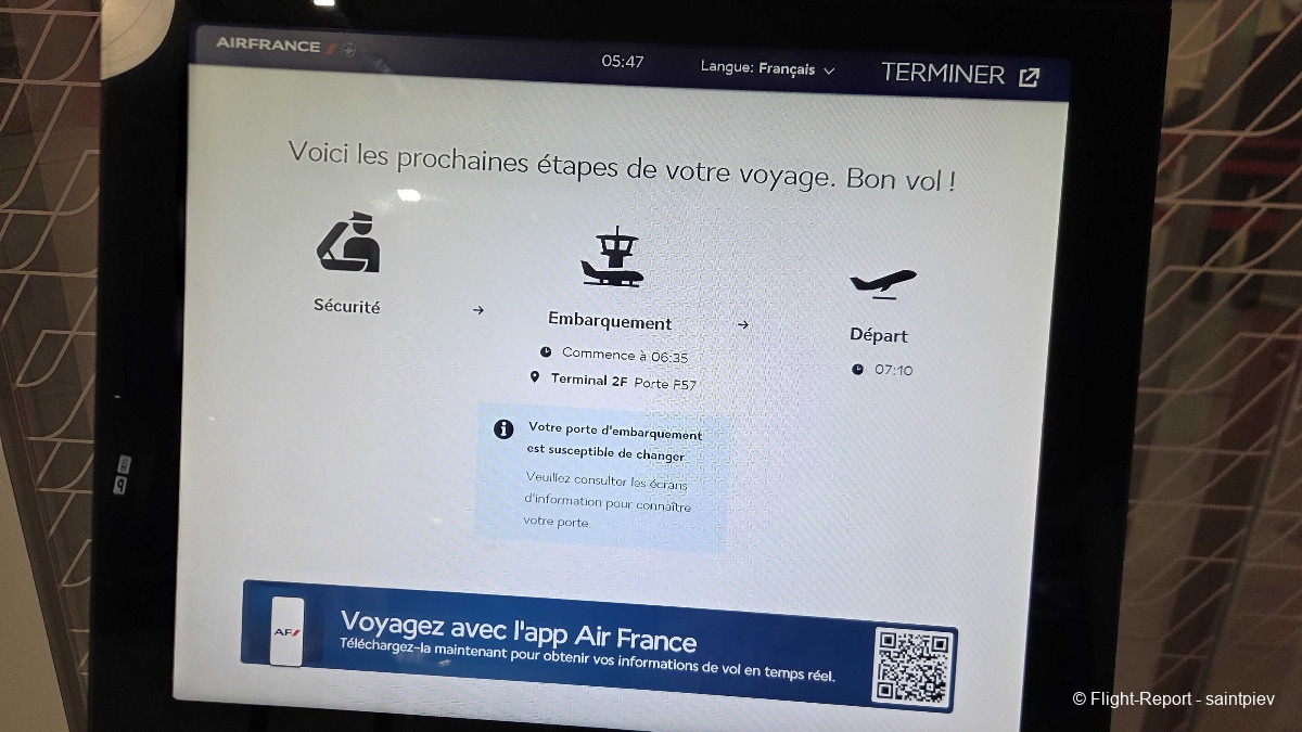 Air France Paris → Amsterdam