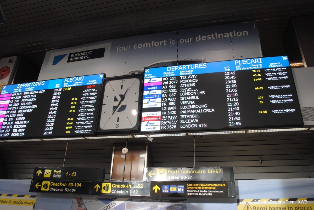 Turkish Airlines Bucharest → Istanbul