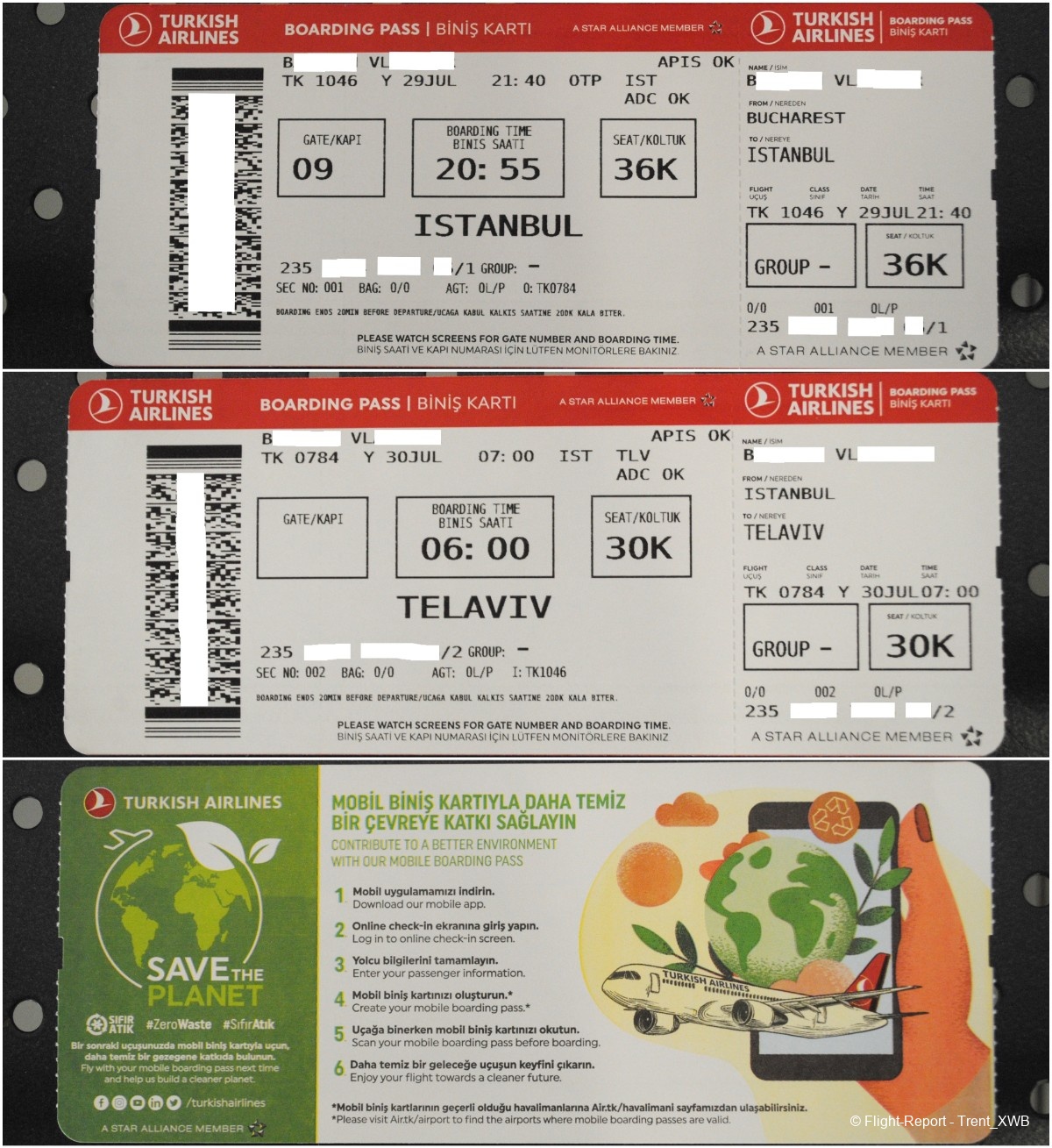 Turkish Airlines Bucharest → Istanbul