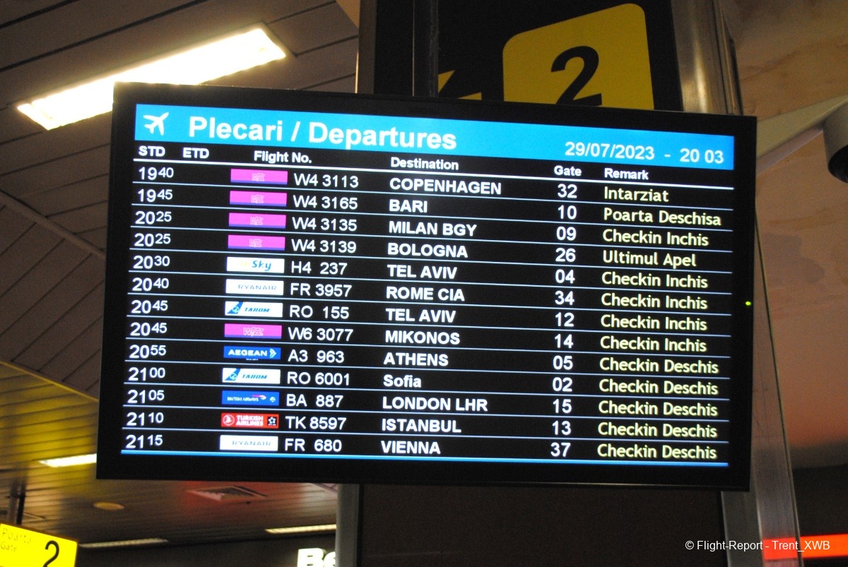Turkish Airlines Bucharest → Istanbul