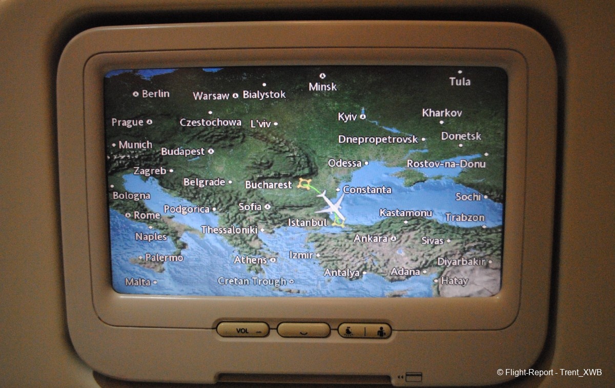 Turkish Airlines Bucharest → Istanbul