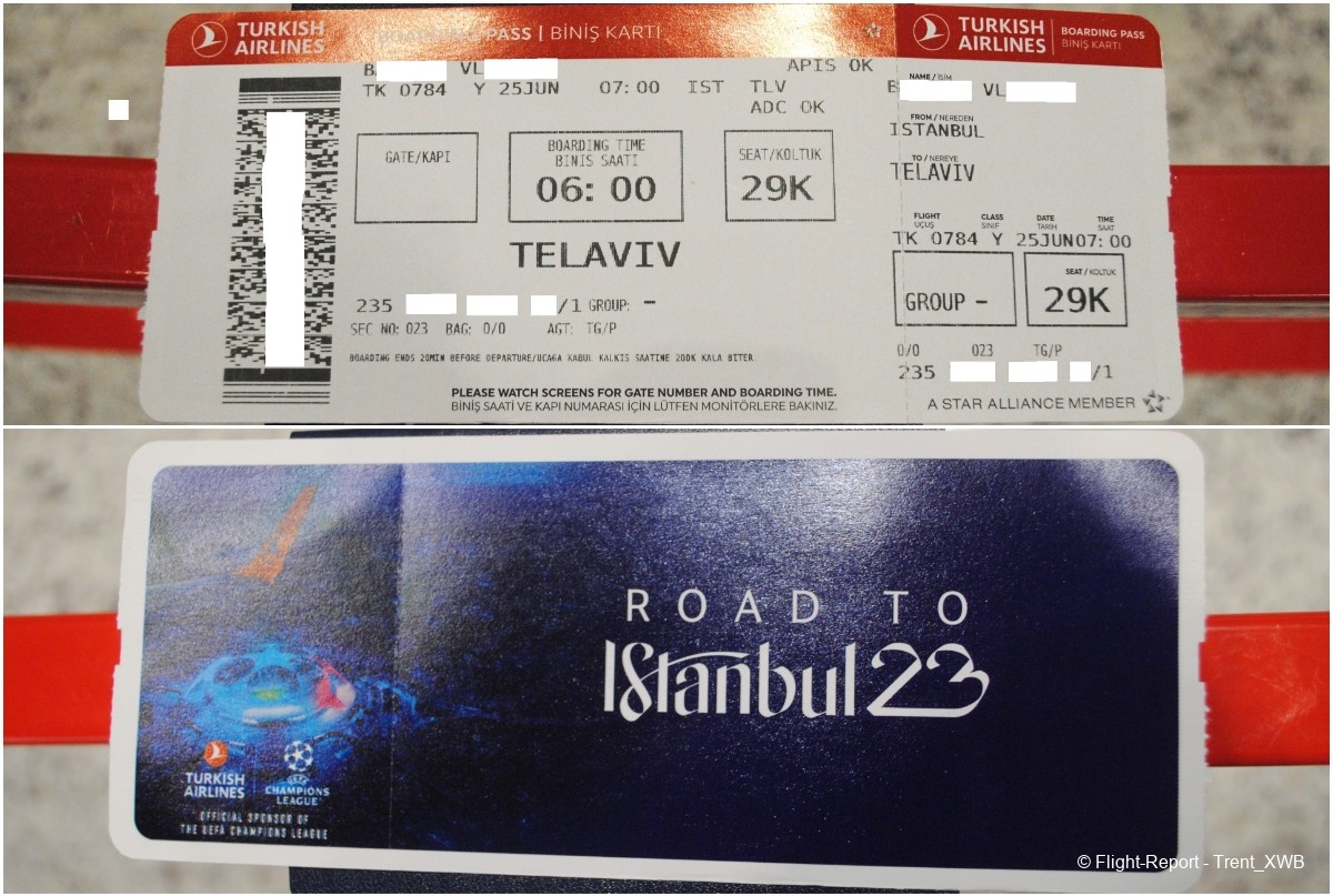 Turkish Airlines Istanbul → Tel Aviv