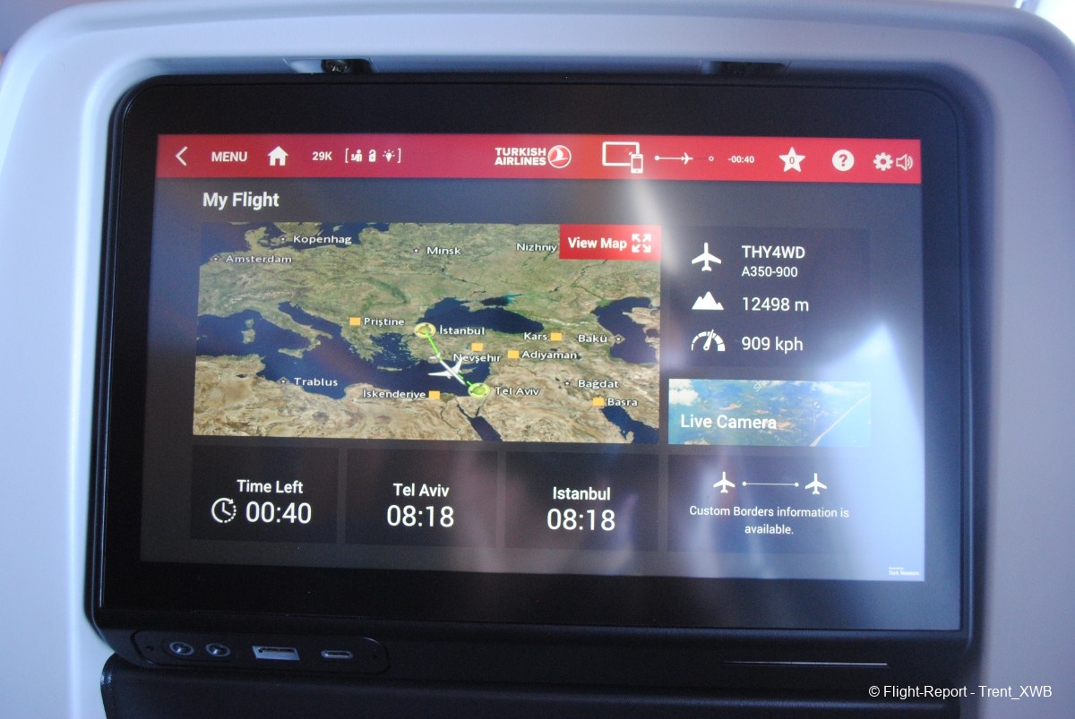 Turkish Airlines Istanbul → Tel Aviv