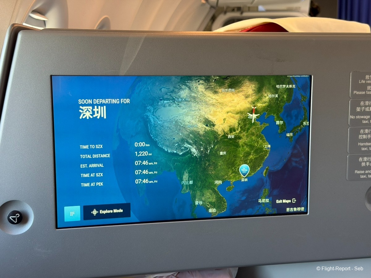 Shenzhen Airlines Beijing → Shenzhen
