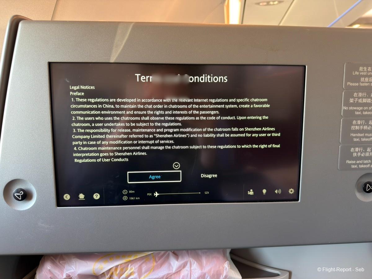 Shenzhen Airlines Beijing → Shenzhen