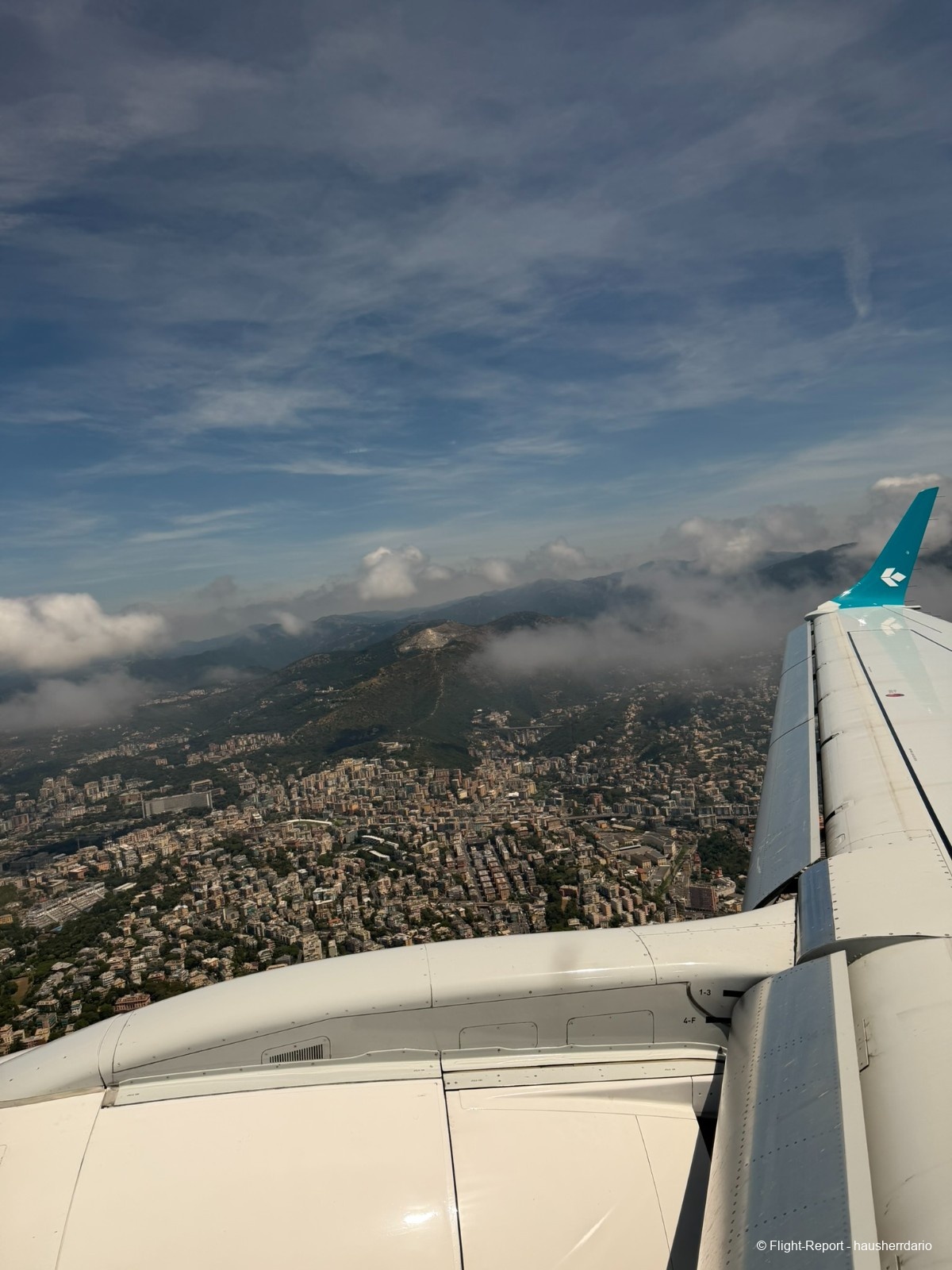 Air Dolomiti Munich → Genova