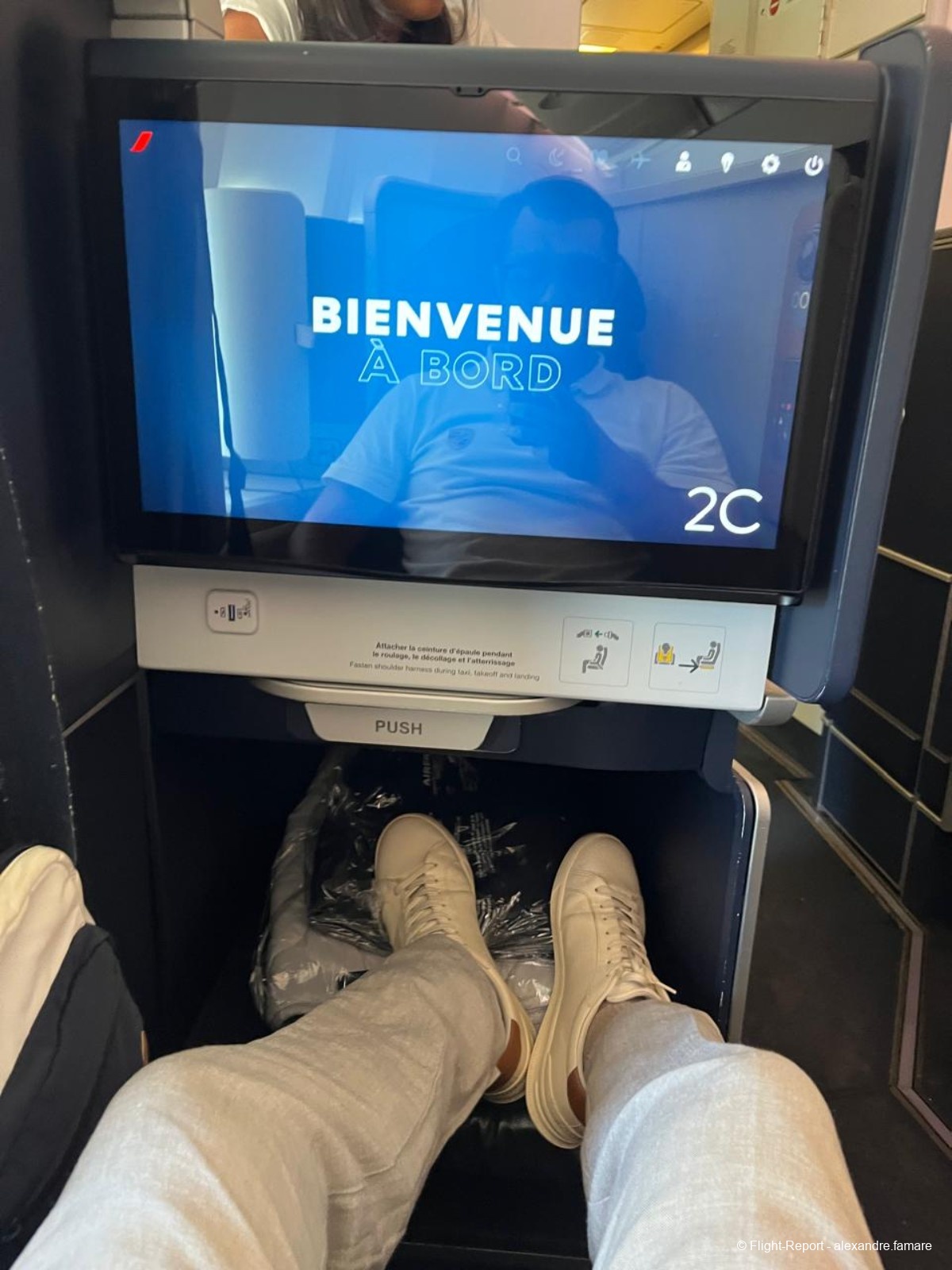Air France St Denis → Paris