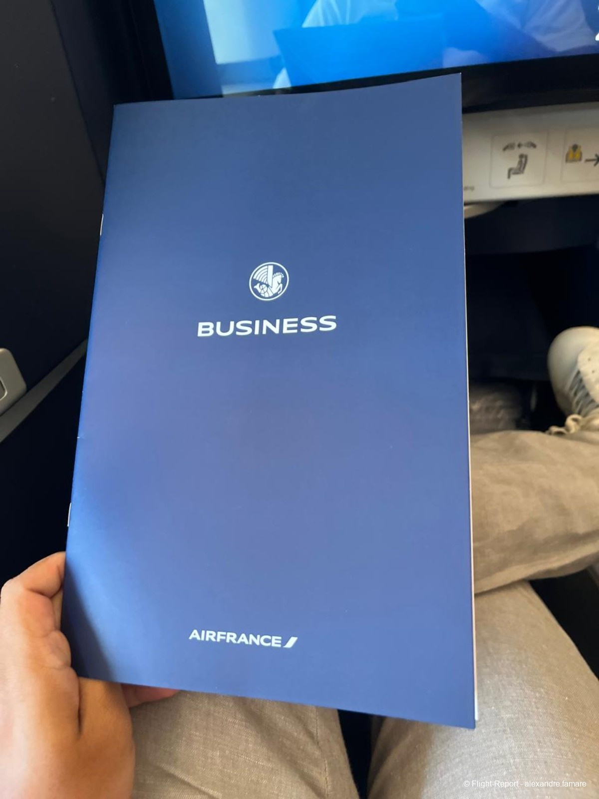 Air France St Denis → Paris