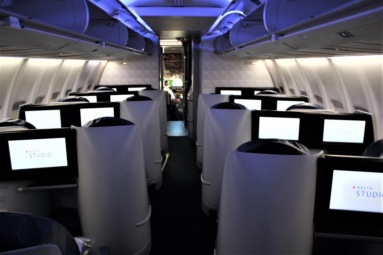 delta boeing 757 200 first class
