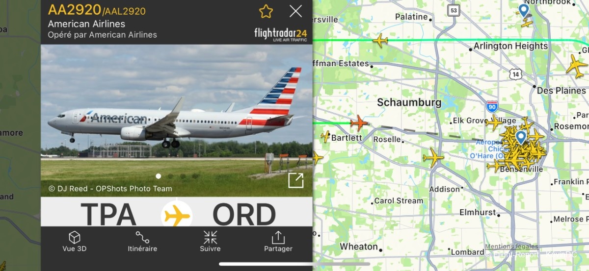 American Airlines  Flightradar24 Blog