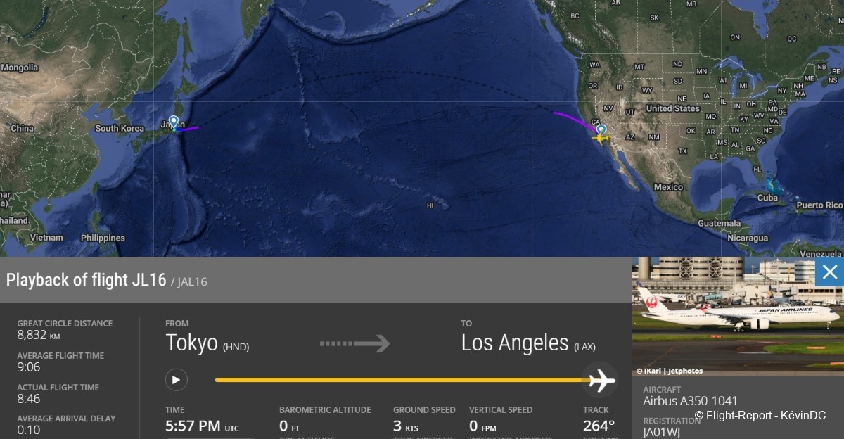 photo route-hnd-lax