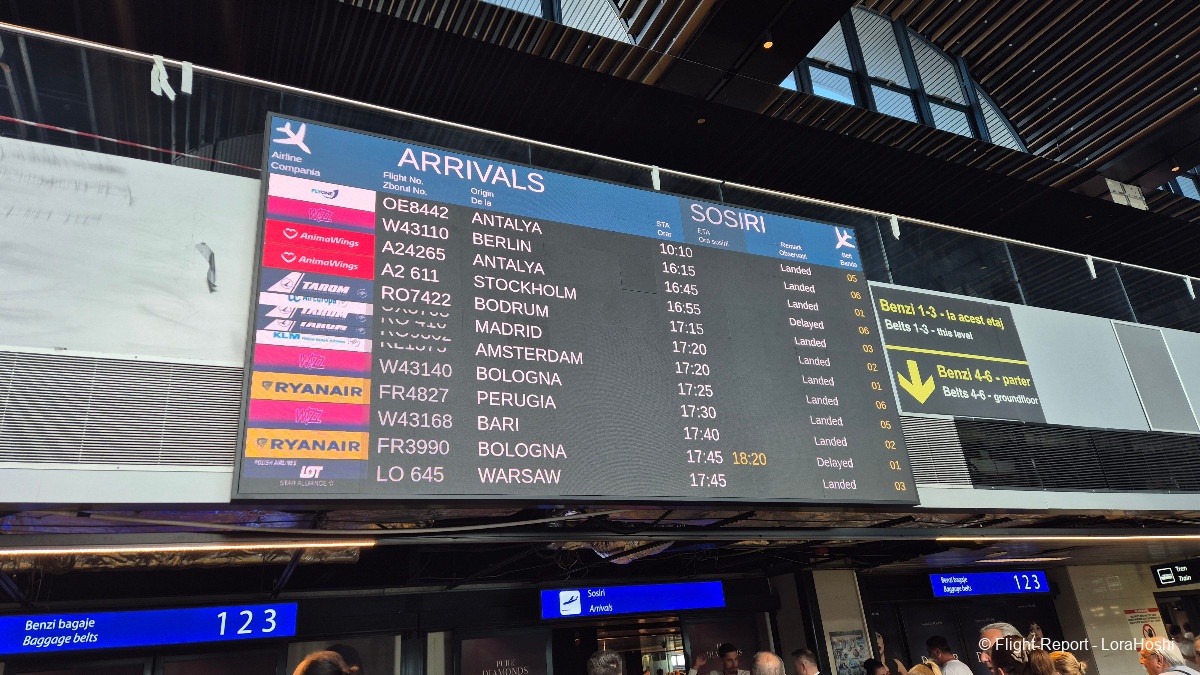 KLM Amsterdam → Bucharest