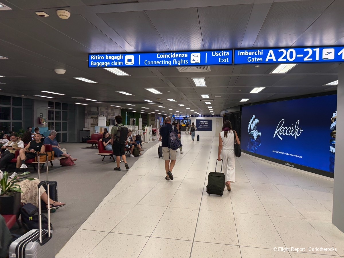 ITA Airways Rome → Milan