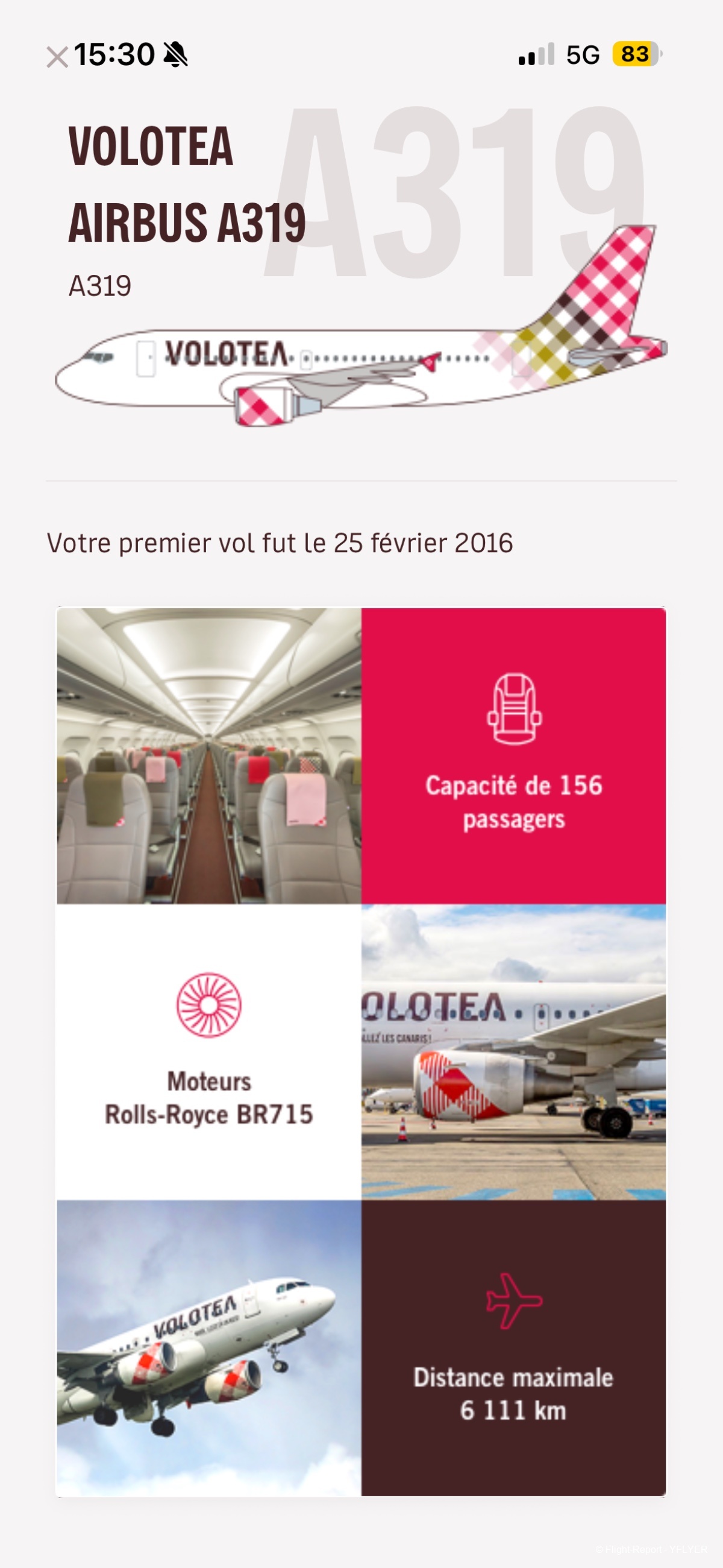 Volotea Limoges → Paris