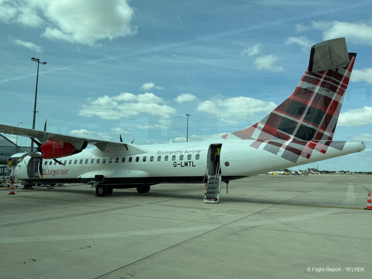 Loganair Paris → Jersey