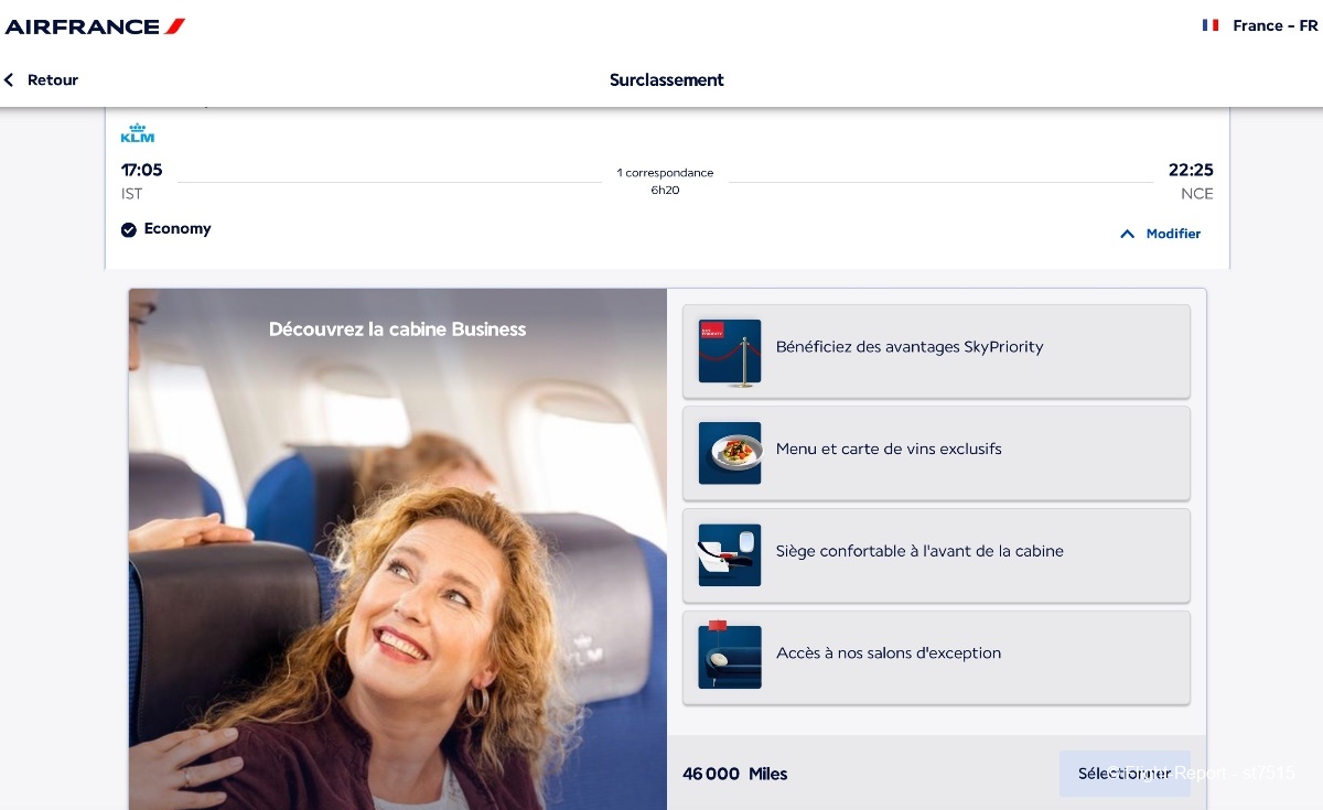 photo surclassement-retour