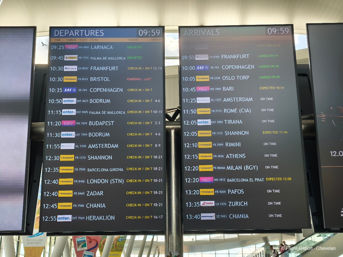 KLM Cityhopper Wrocław → Amsterdam